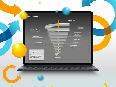 Spiral Tornado Chart Collection for Presentations