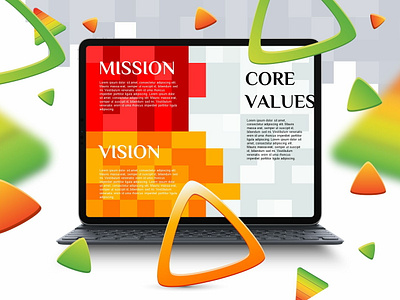 Vision Mission and Core Values Presentation Template