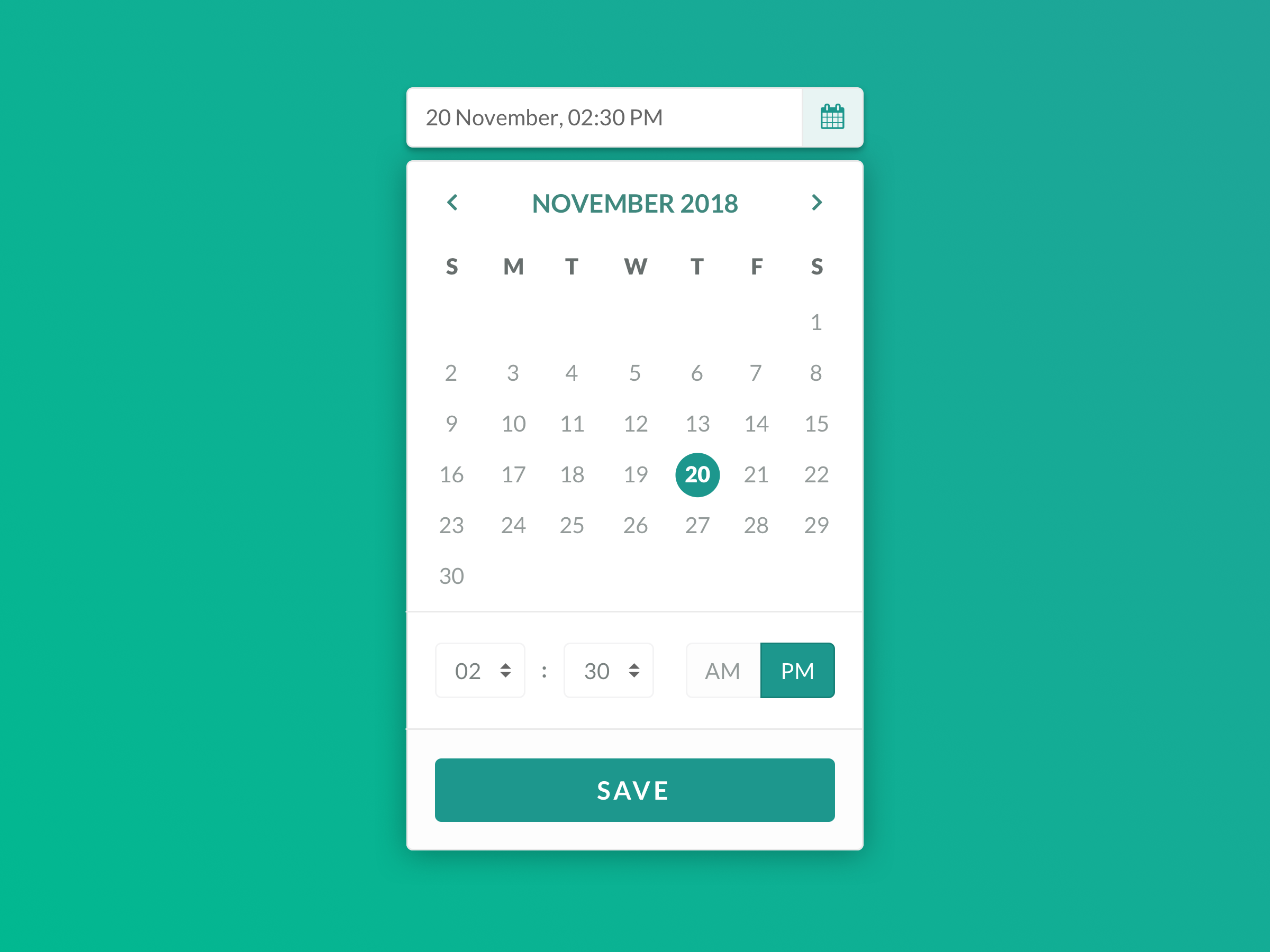 Dribbble - date-time-picker-1.png by Abhijit Singh