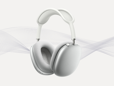 AirPodsMax air pods pro apple design illustration online shop ui ux web