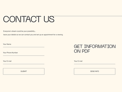 Contact form