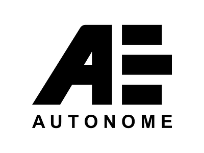 Driverless Car Logo autonome car design illustration logo