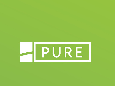 PURE branding design graphic design logo ux