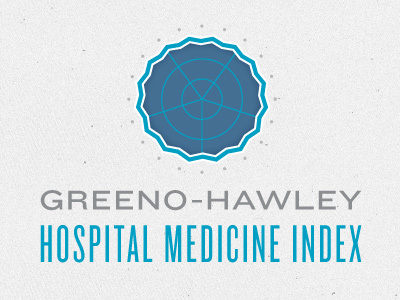 Hospital Medicine Index Logo healthcare logo medical spider chart spider graph
