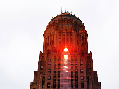 City Hall Sunset