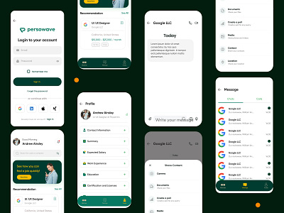 Job App Design design designinspiration figma job app job app ui mobile app design mobile app ui ui uidesign ux ux design websitedesign