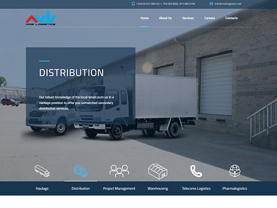I Will Build A Logistics Website, Trucking (Sales Going On) webdesigncompany