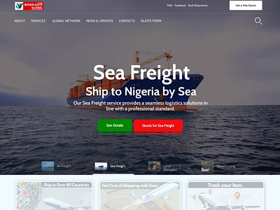 I Will Build A Logistics, Trucking, Freight Website 3d branding logo webdesigncompany