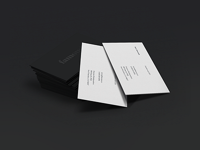 Let your people cal my people. black business cards businesscards card cards famous foil identity