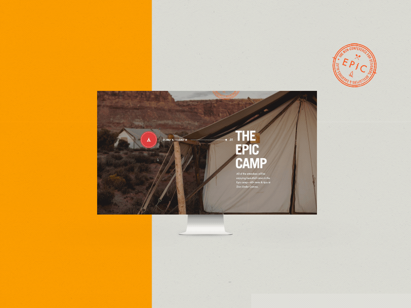 Epicurrence No.6; The Epic Campsite WebGL 3d camp epicurrence fire marshmellows truck webgl