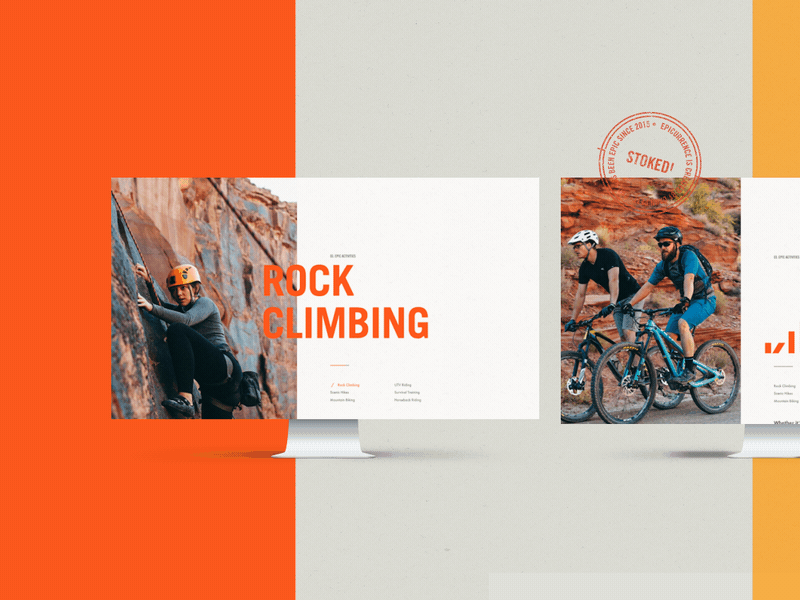 Epicurrence No.6; Activities activities climbing epicurrence hikes mountain mountain bike outdoor utv