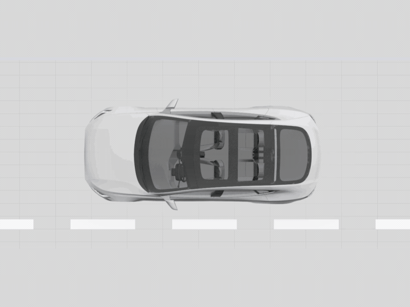 ClearMotion: Safety features automotive car cgi loop tab