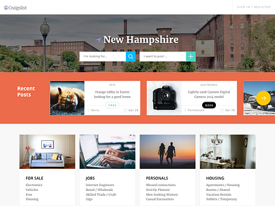 Rethinking Craigslist craigslist redesign search ux