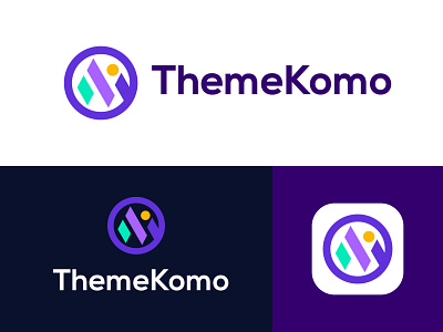 ThemeKomo logo design | modern logo |