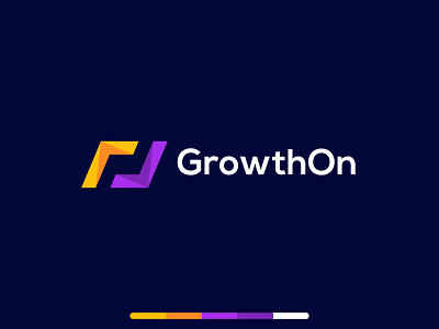 GrowthOn Logo Concept | Unique Logo Design