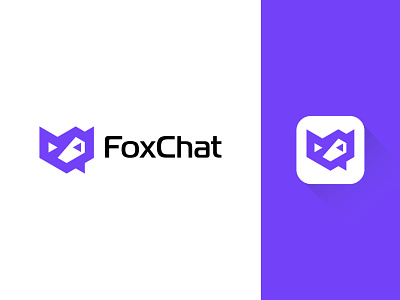 Chat logo-Chat icon-Chat app icon design