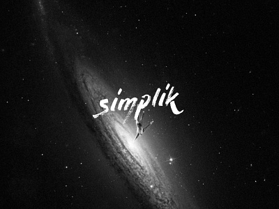 Simplik Logo Redesign black logo redesign simplik universe white