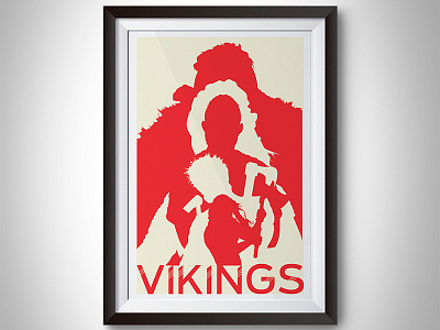 Russian dolls - Vikings bjorn floki illustrator lothbrock mockup poster ragnar rollo serie vector vikings