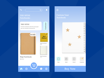 Notebook Shop App