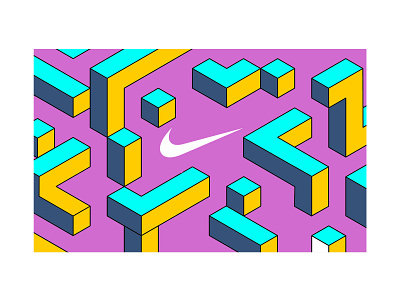 Nike art artist artistic direction brand branding color colorful design isometric landing page nike nike air pop street art test ui ui ux design uiux urban vector