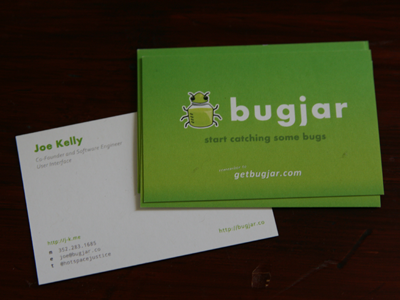 Bugjar Business Cards cards