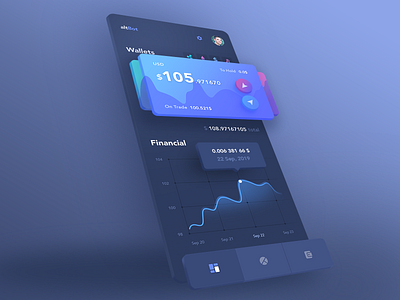 Crypto currency 3D account details app application blockchain branding coins crypto crypto currency cryptocurrency currency dashboard dashboard ui finance mobile ui money money transfer payment uiux wallet