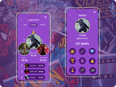 Daily UI Challenge: Leaderboard
