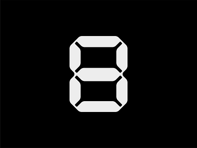 36 Days of Type - Eight [08] branding design flat icon lettering logo minimal type typography vector