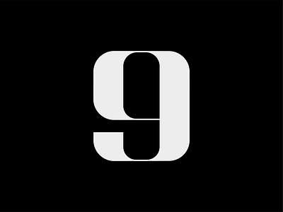 36 Days of Type - Nine [09] branding design flat icon lettering logo minimal type typography vector