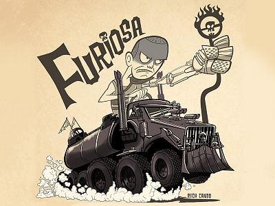 Furiosa - Ed "Big Daddy" Roth style