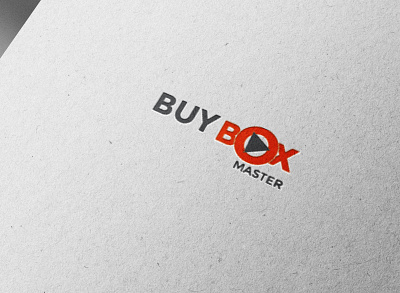 Buy box blog logo graphic design