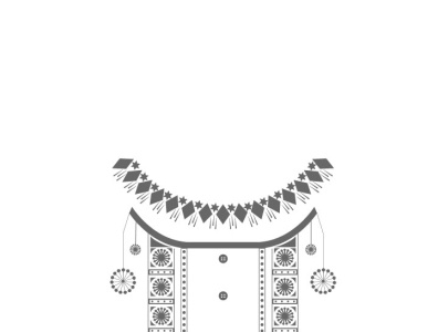 Embroidery design template real