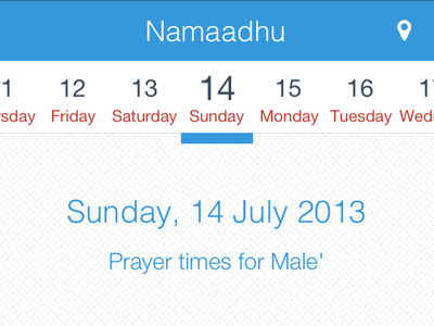Namaadhu ios prayer time