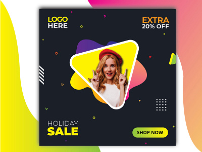 Social Media Design banner branding design facebook ads fashion google graphic design illustration illustrator photoshop social media design style