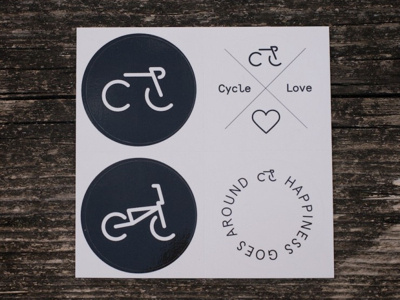 CycleLove Stickers