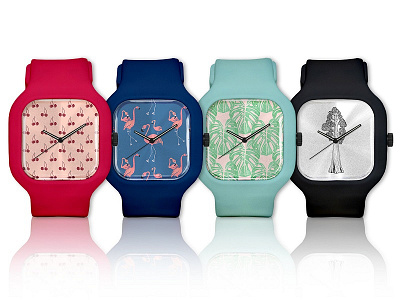Modify Watches animals design designer fruit graphic design illustration illustrator nature pattern watch watches