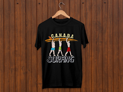 Surfing t-shirt | Beach t-shirt design