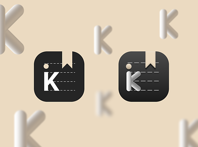 New logo for Koodo Reader 3d app branding design illustration logo poster ui