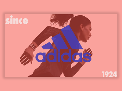 Adidas Poster branding fashion poster