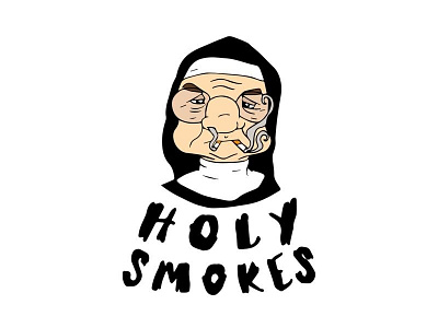 Holy Smokes art drawing illustration sketch