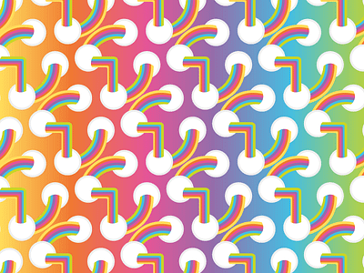 rainbow$ gradient orbs pattern rainbow