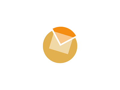 SLS Email Logo analytics branding email envelope graphic illustrator logo message pie chart saleforce orange