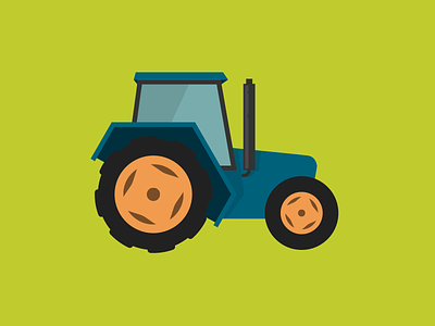 Tractor agriculture farm finance illustration illustrator law tractor