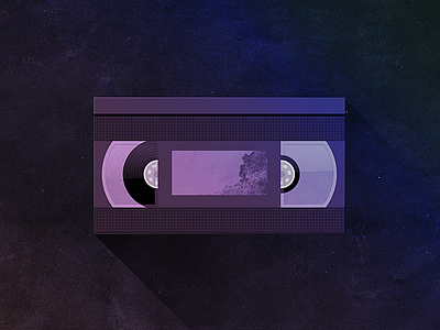 Retro VCR illustration illustrator old photoshop retro tape texture vcr