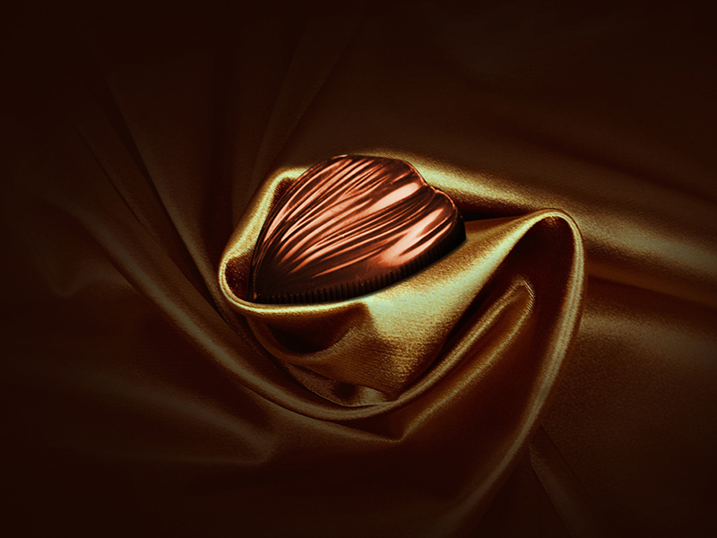 Belvaux velvet gold design branding leemon luxury chocolate photoshop