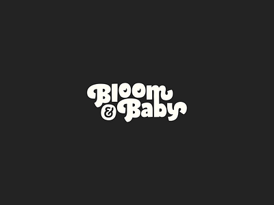 46 - The Daily Logo Challenge baby clothes logo baby logo bloom and baby logo branding daily logo challenge dailylogochallenge design graphic design logo logodesign the daily logo challenge thedailylogochallenge