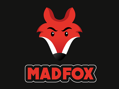 MadFox Logo branding design icon illustration logo vector