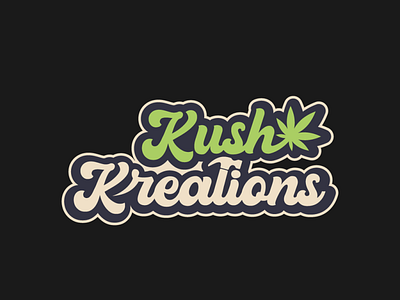 Kush Creations Logo branding design icon illustration logo vector