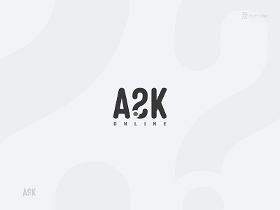 Ask wordmark Logo || Query logo