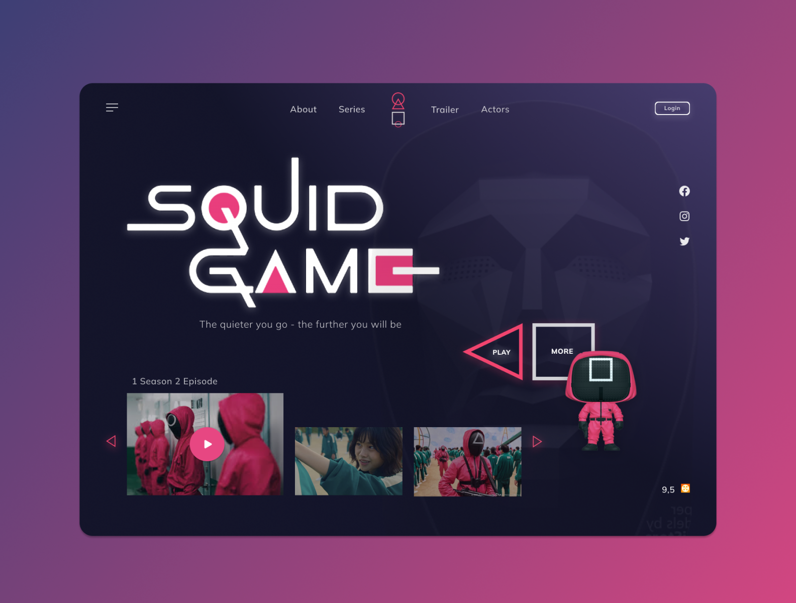 Squid Game design by Angela on Dribbble
